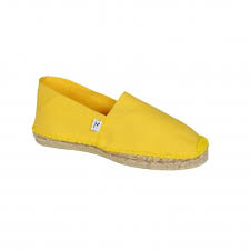 espadrilles jaune moutarde